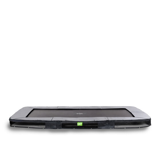 EXIT Elegant nedgrävd sport-studsmatta 244x427cm - svart