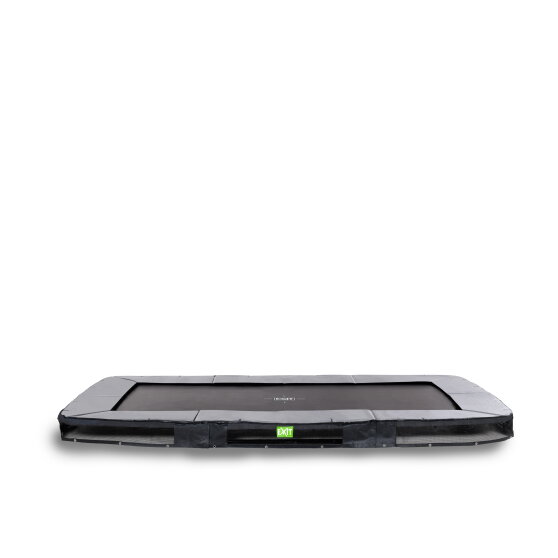 EXIT Elegant nedgrävd sport-studsmatta 214x366cm - svart