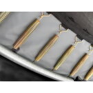 EXIT Elegant Premium nedgrävd sport-studsmatta 214x366cm - svart