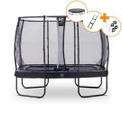 EXIT Elegant Premium studsmatta komplett set 214x366cm - svart