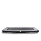 EXIT Elegant nedgrävd sport-studsmatta 244x427cm - svart