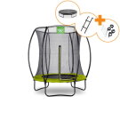 EXIT Silhouette studsmatta ø183cm - grön + gratis tillbehörspaket