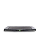 EXIT Elegant nedgrävd sport-studsmatta 214x366cm - svart