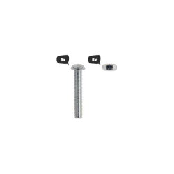 EXIT skruvset pool med ram 220x150x65cm / 300x200x65cm